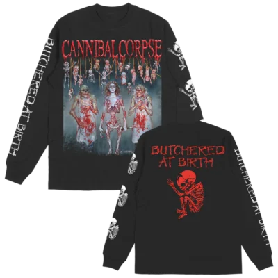Butchered At Birth Alternate Cover Long Sleeve (Black)