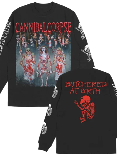 Butchered At Birth Alternate Cover Long Sleeve (Black)