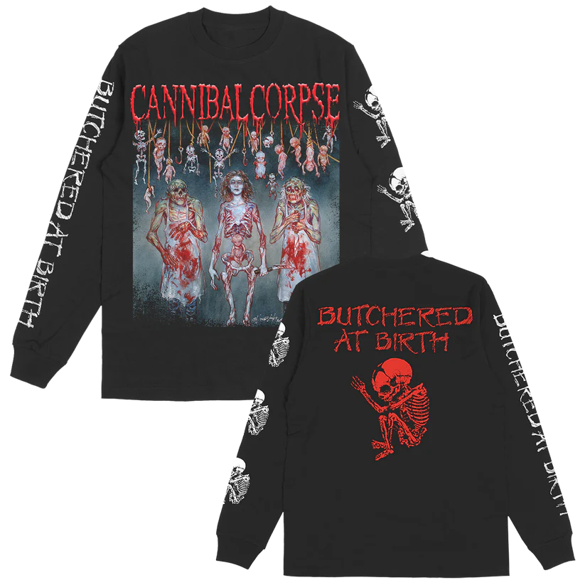Butchered At Birth Alternate Cover Long Sleeve (Black)