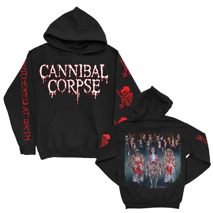 Butchered At Birth Alternate Cover Pullover Hoodie