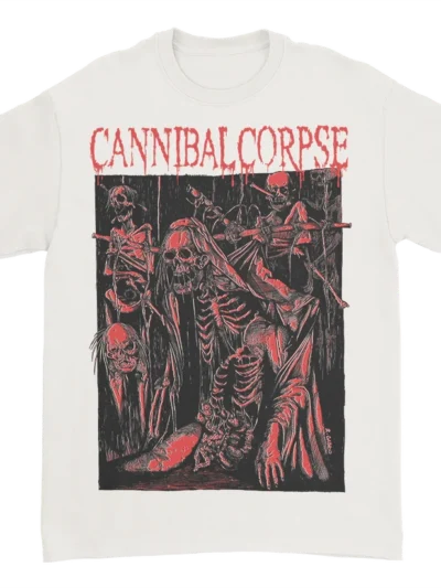 Cannibal Corpse Bound Remains Natural T-Shirt
