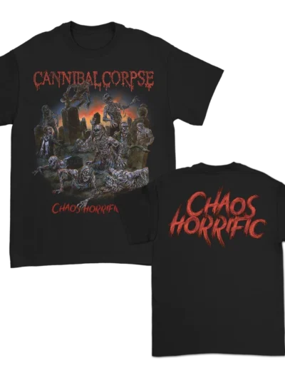 Cannibal Corpse Chaos Horrific Alternate Black T-Shirt