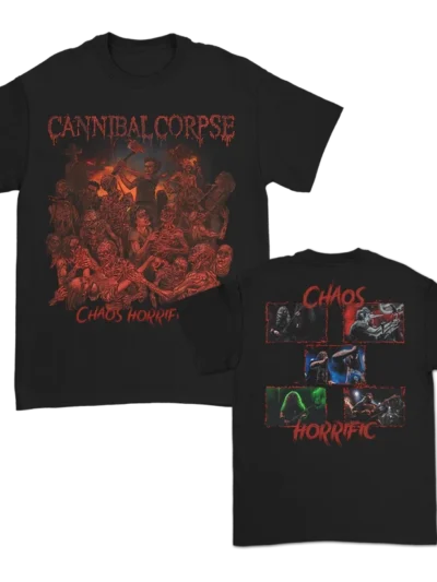 Cannibal Corpse Chaos Horrific Cover Black T-Shirt