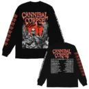 Cannibal Corpse Graveside 2025 Tour Black Long Sleeve