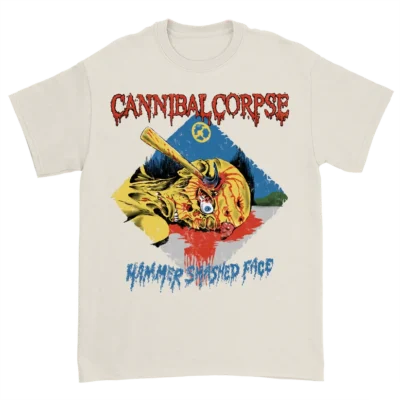 Cannibal Corpse Hammer Smashed Face Cream T-Shirt
