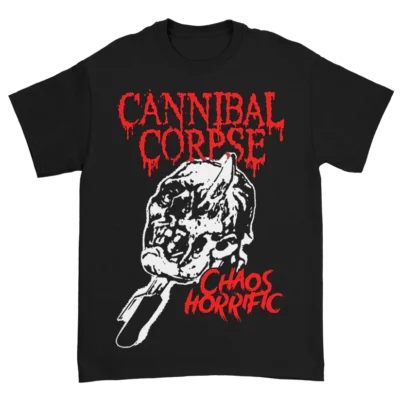 Cannibal Corpse Ice Pick Skull Black T-Shirt