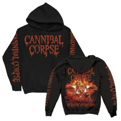 Cannibal Corpse Necrogenic Resurrection Pullover Black Hoodie