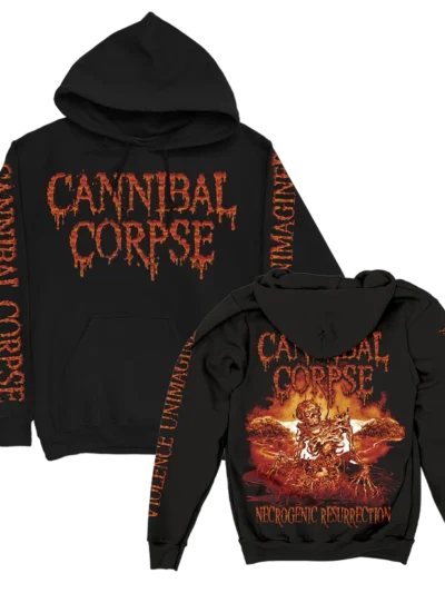 Cannibal Corpse Necrogenic Resurrection Pullover Black Hoodie