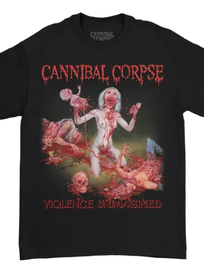 Cannibal Corpse Violence Unimagined Uncensored Black T-Shirt