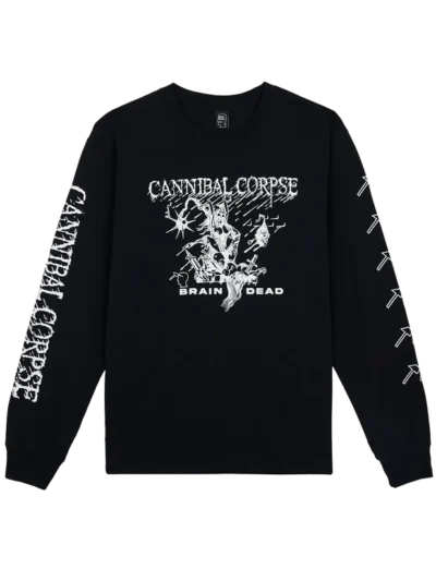Cannibal Corpse X Brain Dead Mutilation Black Long Sleeve