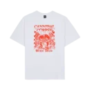 Cannibal Corpse X Brain Dead Splatter Brain White T-Shirt