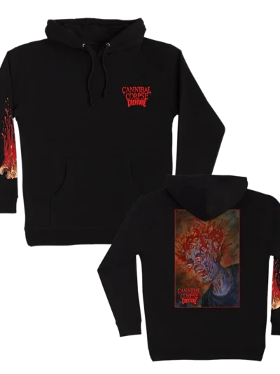 Cannibal Corpse X Creature Blood Trail Pullover Black Hoodie
