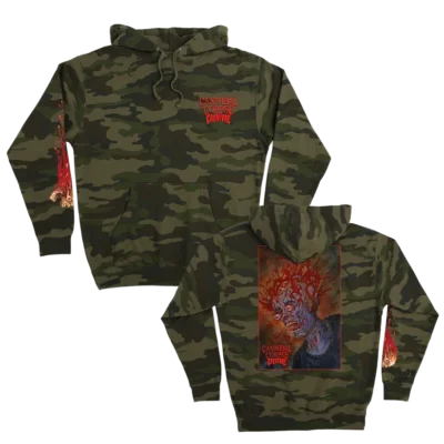 Cannibal Corpse X Creature Blood Trail Pullover Camo Hoodie