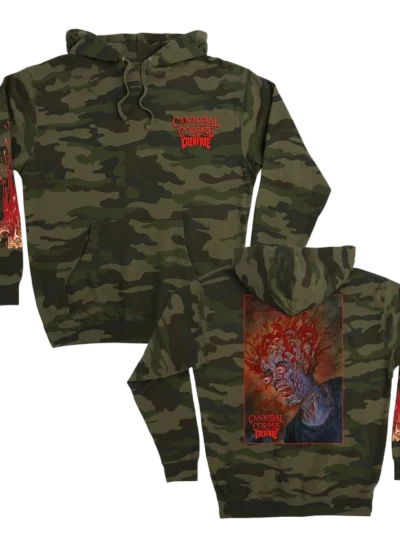 Cannibal Corpse X Creature Blood Trail Pullover Camo Hoodie
