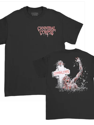Cannibal Corpse Zombie Grave Black T-Shirt