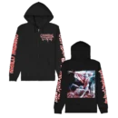 Tomb Of The Mutilated Zip Up Black Hoodie