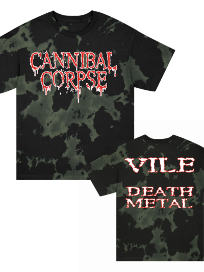 Cannibal Corpse Vile Death Metal Logo T-Shirt