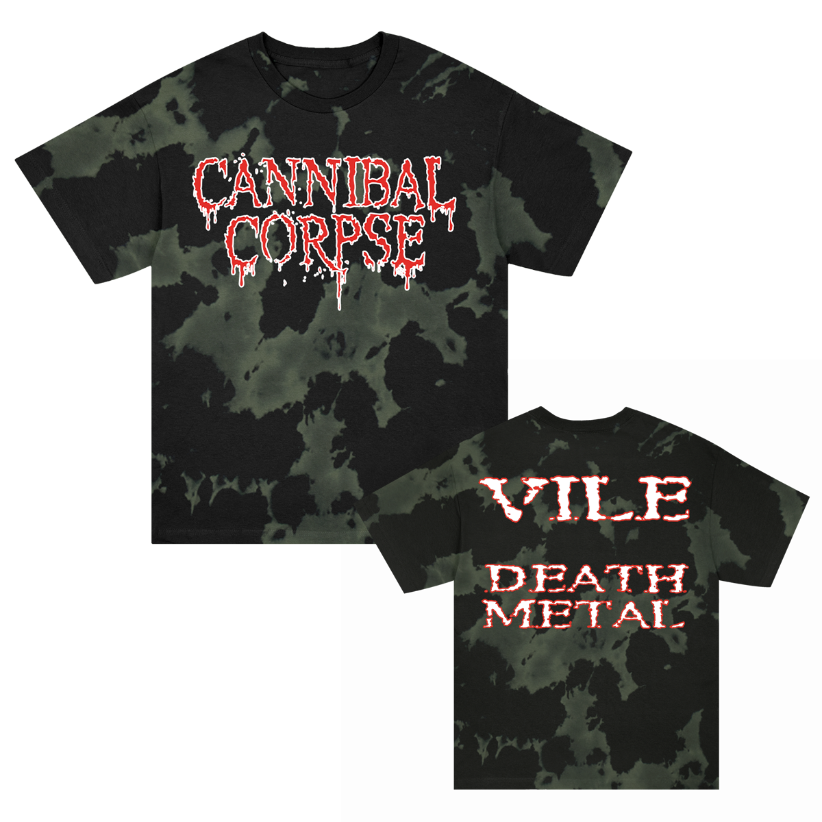 Cannibal Corpse Vile Death Metal Logo T-Shirt