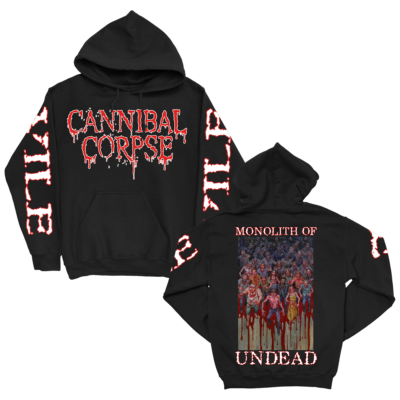 Cannibal Corpse Monolith Of Undead Pullover Hoodie
