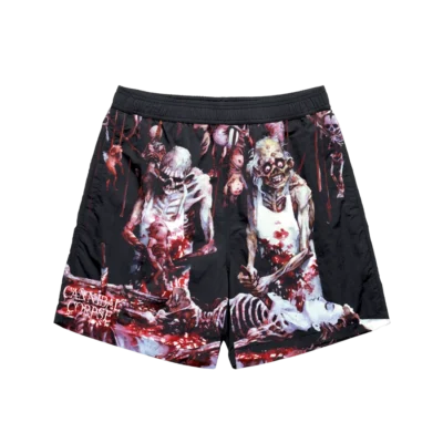 Cannibal Corpse Butchered At Birth All Over Print Shorts